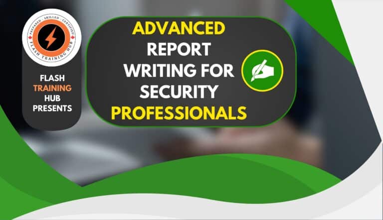 Advanced Report Writing for Security Professionals